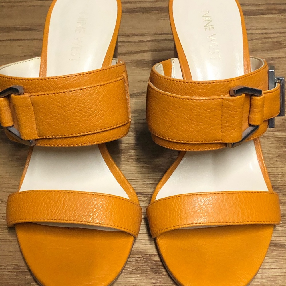 Nine West Orange Canada Funtime Wedge